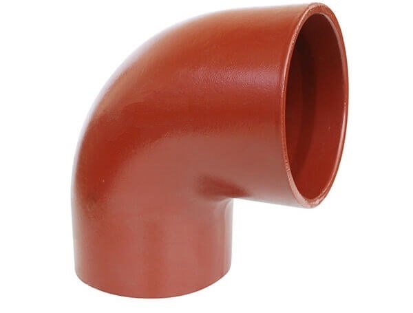 Отвод чугун SML Ду 100х90гр б/растр, DN 100